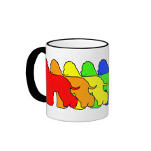 Rainbow Whiptail Coffee Mug