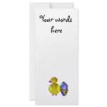 Rainbow yellow peacock rack cards