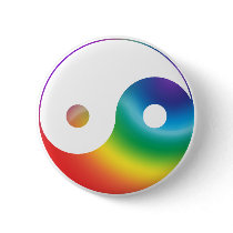 Rainbow Yin Yang Symbol