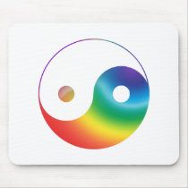 Rainbow Yin Yang Symbol