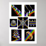 Rainbows and Metal posters