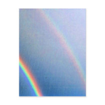 Rainbows in the Rain Post Card