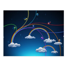 Rainbows Post Cards
