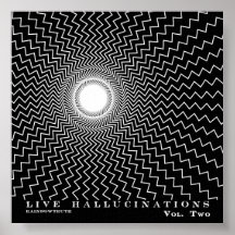 Rainbowtruth Live Hallucinations Optical Illusion Posters