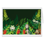 Rainforest Creatures Card