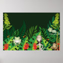 Rainforest Creatures Poster posters