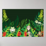 Rainforest Creatures Poster posters