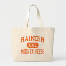 Rainier - Mountaineers - High - Rainier Washington Canvas Bags