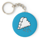 Raining Cloud keychains