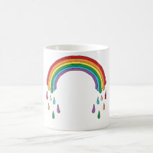 Raining Rainbow Mug