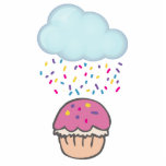Raining Sprinkles on Cupcake photo sculptures