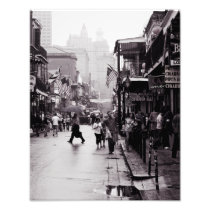 Rainy Bourbon Photographic Print