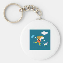 Rainy Day Fun Key Chains