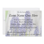 Rainy Day Grape Hyacinths invitations