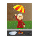 Rainy Day postcards