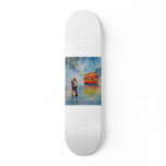 RAINY DAY ROMANTIC COUPLE TRAM romantic couple skateboards