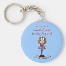 Rainy Days Key Chain
