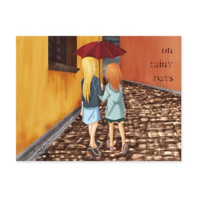 Rainy Days Post Cards by jjchopper