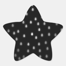 Rainy night sky. Black and Grey. Stickers