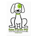 Raise a Green Dog Share-a-Card business cards