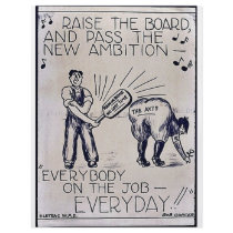 Raise The Board And Pass The New Ambition Flyer