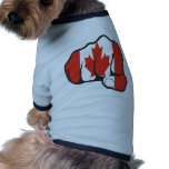 Raise Yer Fist CANADA pet clothing