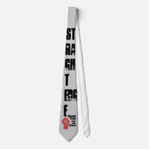 Raise your fist and resist neck tie