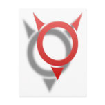 Raised Devil postcards