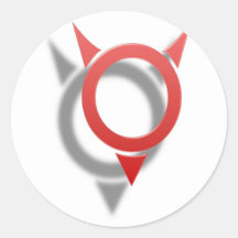Raised Devil Sticker