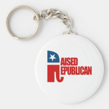 RAISED REPUBLICAN - KEYCHAINS