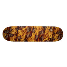 Raisin and bran cereal Photo Custom Skateboard
