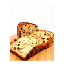 Raisin Cinnamon Bread Post Cards