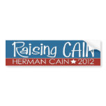 Raising Cain Campaign Gear Bumper Stickers