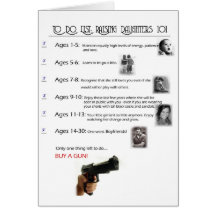Raising Daughters 101 Greeting Card