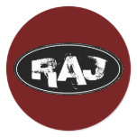 RAJ LOGO(STICKER)
