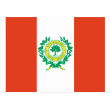 Raleigh, North Carolina Flag Postcard