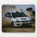 Rally car mousemat mousepads