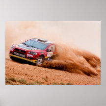 Rally China, Mitsubishi Evo Print