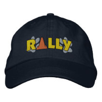Rally Cone Embroidered Baseball Caps