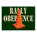 Rally Obedience cards