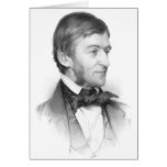 Ralph Waldo Emerson Portrait Greeting Card
