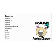 RAM Anxiety Disorder Business Card Template