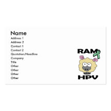 RAM HPV BUSINESS CARDS
