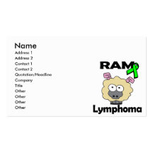 RAM Lymphoma Business Card Templates