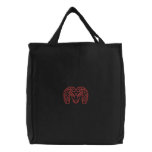 Ram Outline embroidered bags