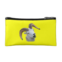 Ram Portrait Makeup Bag