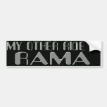 RAMA BUMPER STICKERS