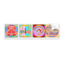 RAMA - Karuna Reiki Healing Sign by Navin Joshi Bumper Sticker