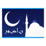 ramadan greeting and invitation card