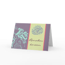 Ramadan kareem - Eid mubarak - greeting card